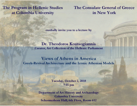 Views of Athens in America Greek-Revival Architecture and the Iconic Athenian Models