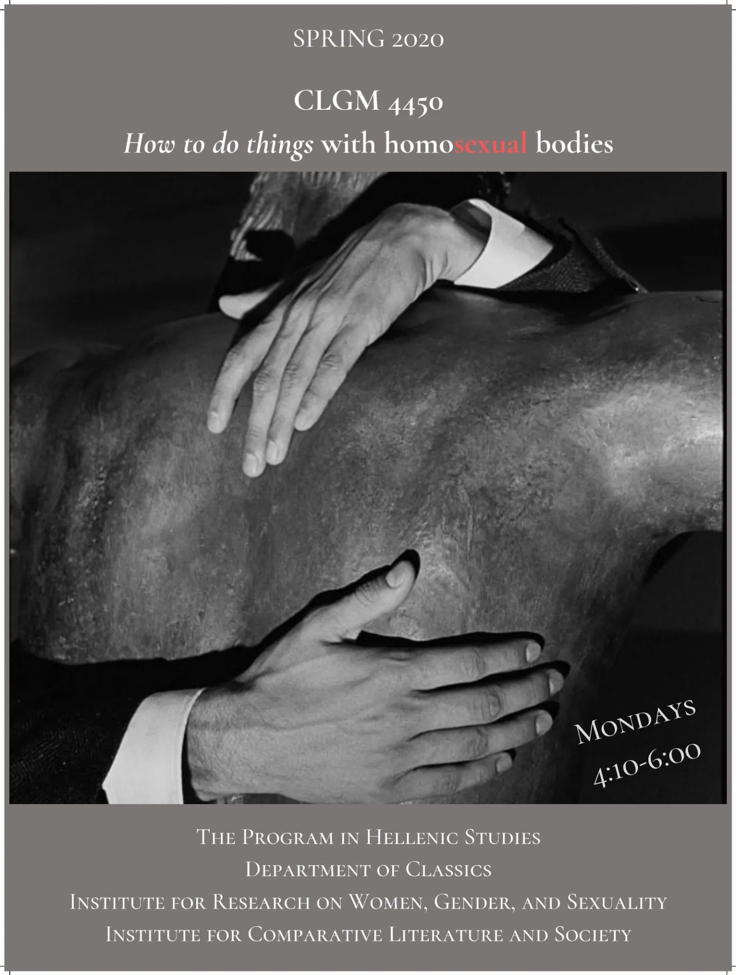 queer bodies poster