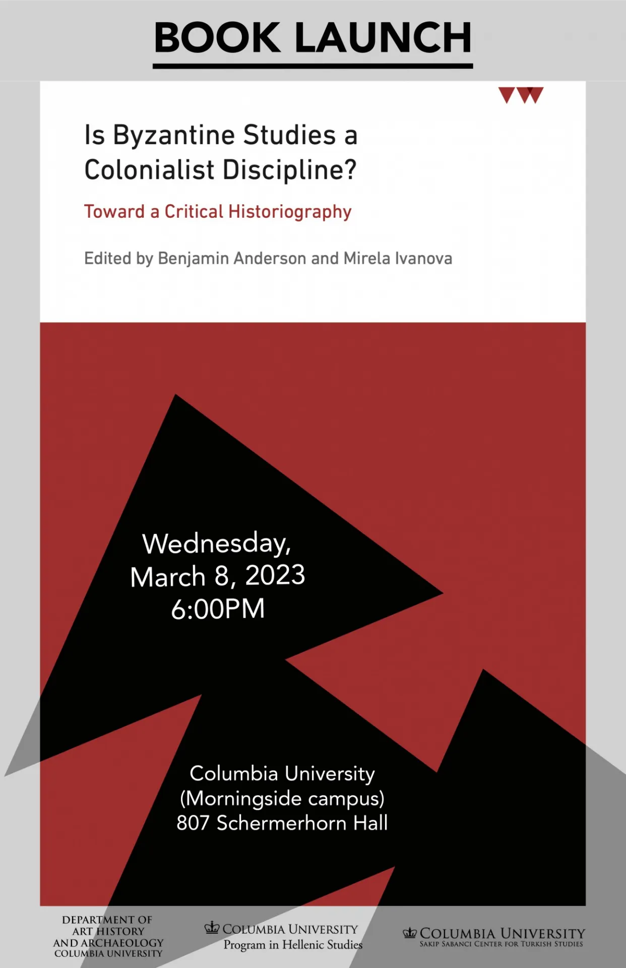 book launch poster
